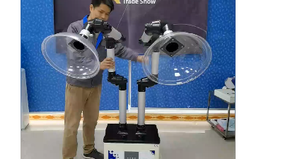 執(zhí)信環(huán)保車間除塵器設備吸塵器,除塵器小型,凈化企業(yè)車間煙塵污染！